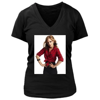 Emma Watson Women's Deep V-Neck TShirt