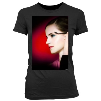 Emma Watson Women's Junior Cut Crewneck T-Shirt