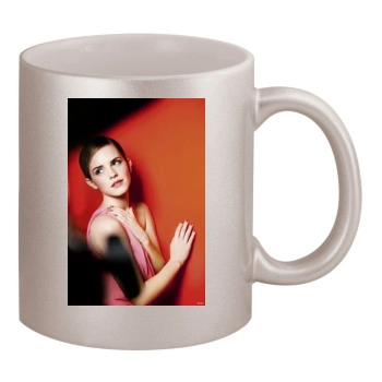 Emma Watson 11oz Metallic Silver Mug