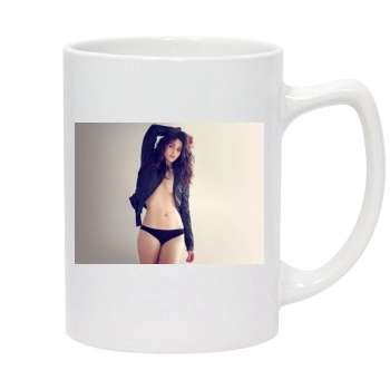 Emmy Rossum 14oz White Statesman Mug