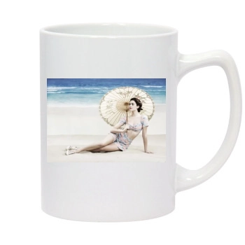 Emmy Rossum 14oz White Statesman Mug