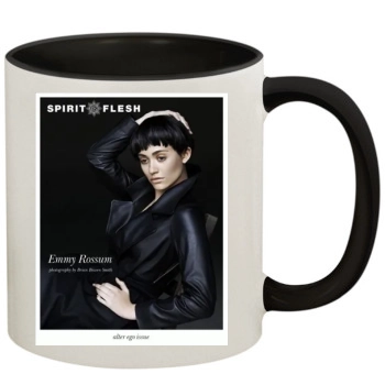 Emmy Rossum 11oz Colored Inner & Handle Mug