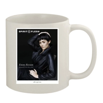 Emmy Rossum 11oz White Mug