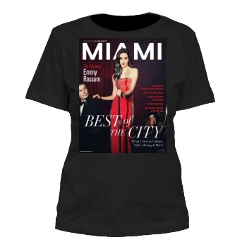 Emmy Rossum Women's Cut T-Shirt