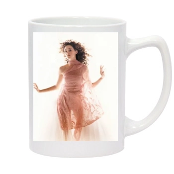 Emmy Rossum 14oz White Statesman Mug