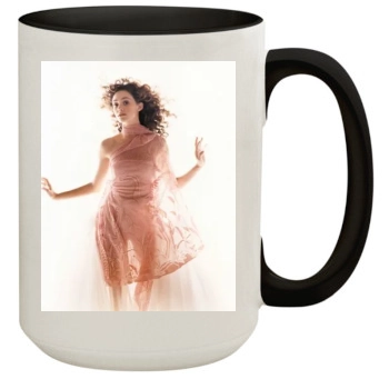 Emmy Rossum 15oz Colored Inner & Handle Mug