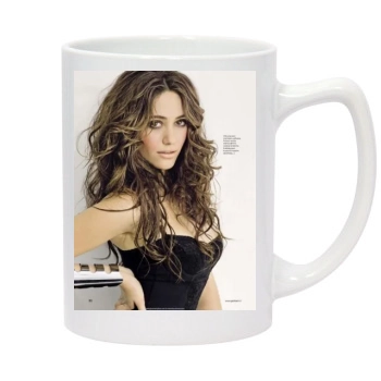 Emmy Rossum 14oz White Statesman Mug