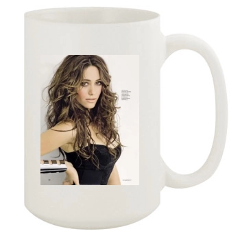 Emmy Rossum 15oz White Mug