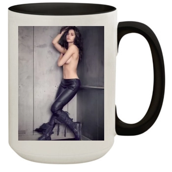 Emmy Rossum 15oz Colored Inner & Handle Mug