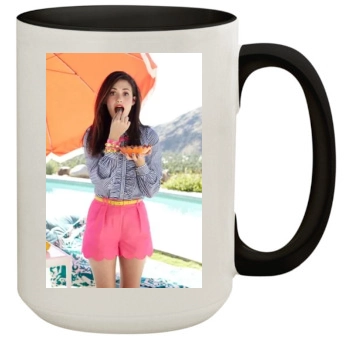 Emmy Rossum 15oz Colored Inner & Handle Mug