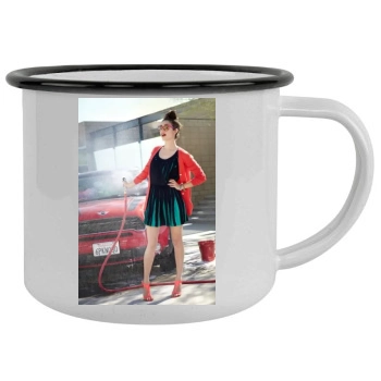 Emmy Rossum Camping Mug