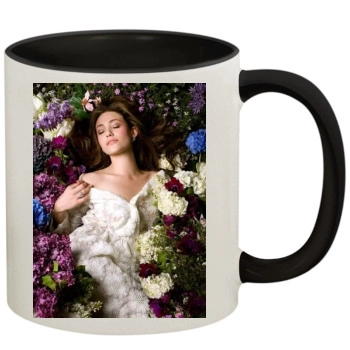 Emmy Rossum 11oz Colored Inner & Handle Mug