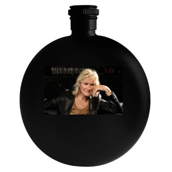 Glenn Close Round Flask