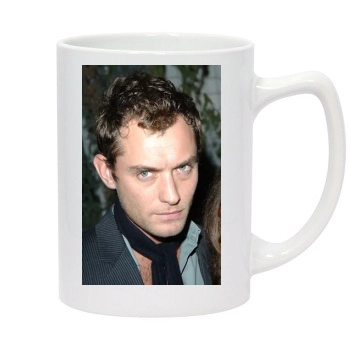 Jude Law 14oz White Statesman Mug