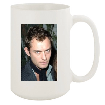 Jude Law 15oz White Mug