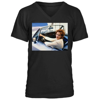 Julia Roberts Men's V-Neck T-Shirt