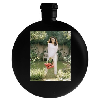 Julianna Margulies Round Flask