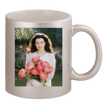 Julianna Margulies 11oz Metallic Silver Mug