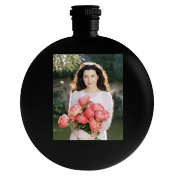 Julianna Margulies Round Flask