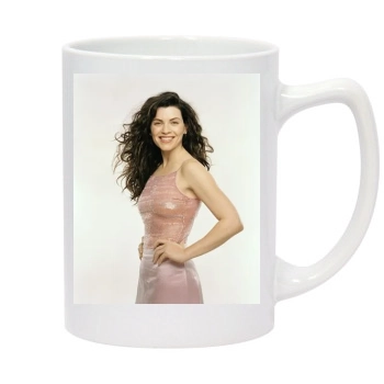 Julianna Margulies 14oz White Statesman Mug