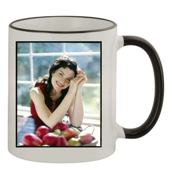 Julianna Margulies 11oz Colored Rim & Handle Mug