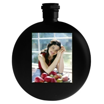 Julianna Margulies Round Flask