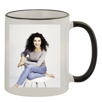 Julianna Margulies 11oz Colored Rim & Handle Mug