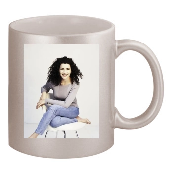 Julianna Margulies 11oz Metallic Silver Mug