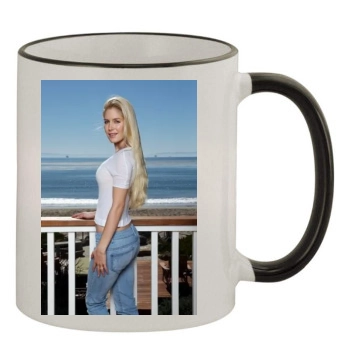 Heidi Montag 11oz Colored Rim & Handle Mug