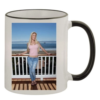 Heidi Montag 11oz Colored Rim & Handle Mug