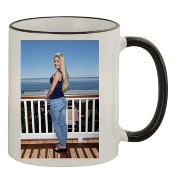 Heidi Montag 11oz Colored Rim & Handle Mug