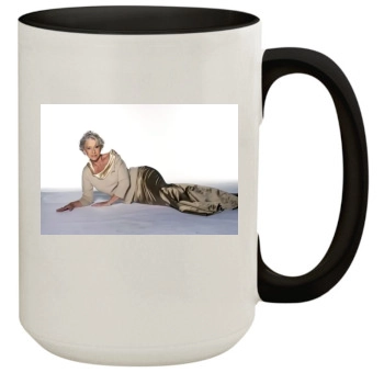 Helen Mirren 15oz Colored Inner & Handle Mug