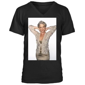 Helen Mirren Men's V-Neck T-Shirt