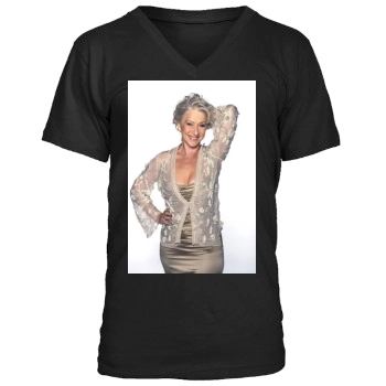 Helen Mirren Men's V-Neck T-Shirt