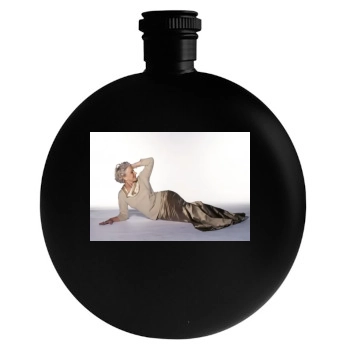 Helen Mirren Round Flask