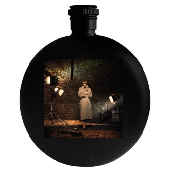 Helen Mirren Round Flask