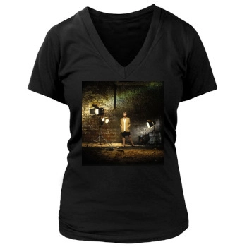 Helen Mirren Women's Deep V-Neck TShirt