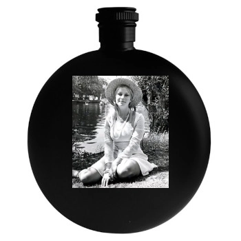 Helen Mirren Round Flask