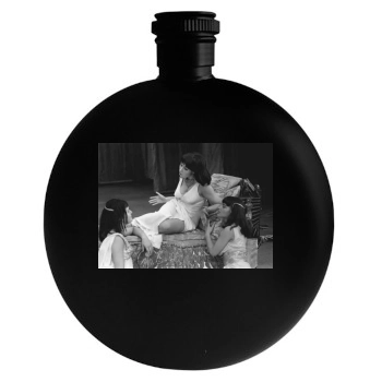 Helen Mirren Round Flask