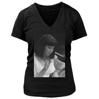 Helen Mirren Women's Deep V-Neck TShirt