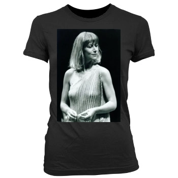 Helen Mirren Women's Junior Cut Crewneck T-Shirt