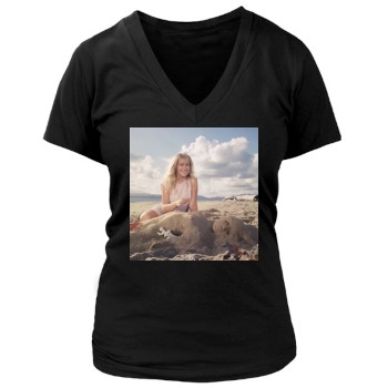 Helen Mirren Women's Deep V-Neck TShirt