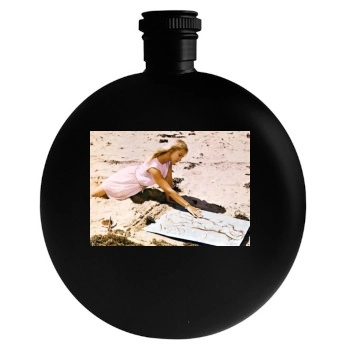 Helen Mirren Round Flask