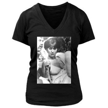 Helen Mirren Women's Deep V-Neck TShirt