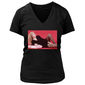 Helen Mirren Women's Deep V-Neck TShirt