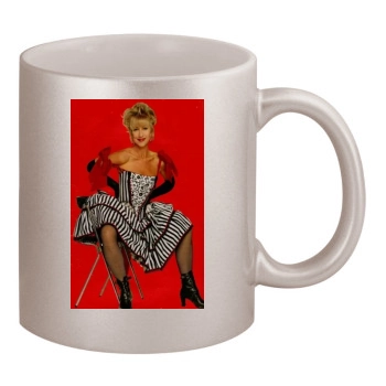 Helen Mirren 11oz Metallic Silver Mug