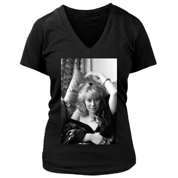 Helen Mirren Women's Deep V-Neck TShirt