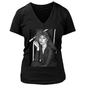 Helen Mirren Women's Deep V-Neck TShirt