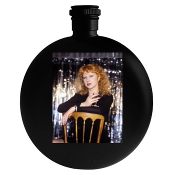 Helen Mirren Round Flask