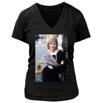 Helen Mirren Women's Deep V-Neck TShirt